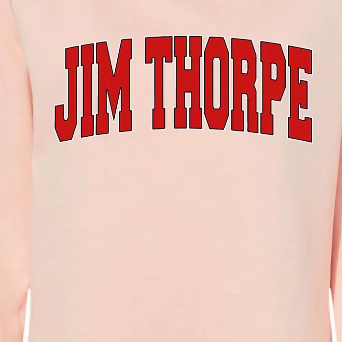 Jim Thorpe Pa Pennsylvania Varsity Style Usa Womens California Wash Sweatshirt