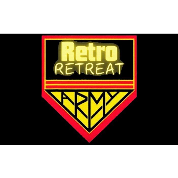 Join The Retro Retreat Army Bumper Sticker