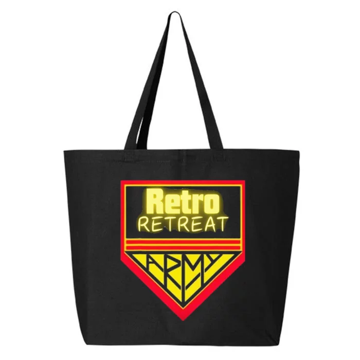 Join The Retro Retreat Army 25L Jumbo Tote