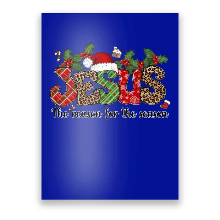 Jesus The Reason For The Season Christ Xmas Stocking Stuffer Gift Poster