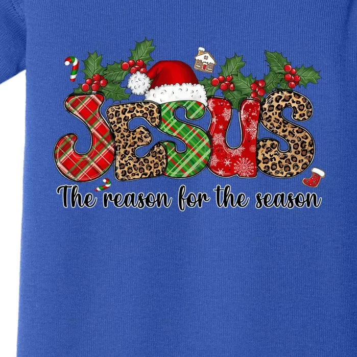 Jesus The Reason For The Season Christ Xmas Stocking Stuffer Gift Baby Bodysuit