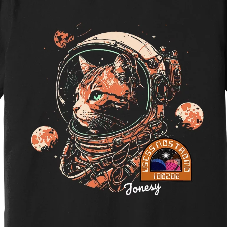 Jonesy The Space Cat Premium T-Shirt