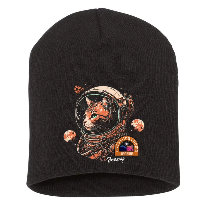 Jonesy The Space Cat Short Acrylic Beanie