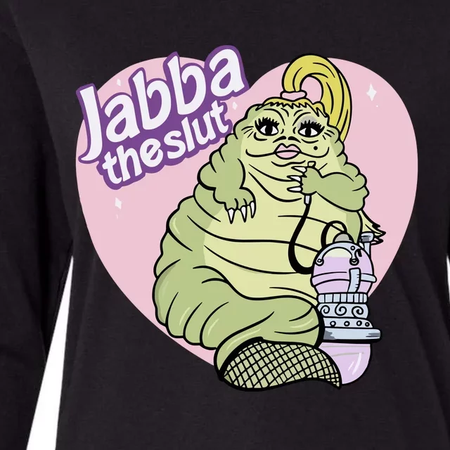 Jabba The Slut Womens Cotton Relaxed Long Sleeve T-Shirt