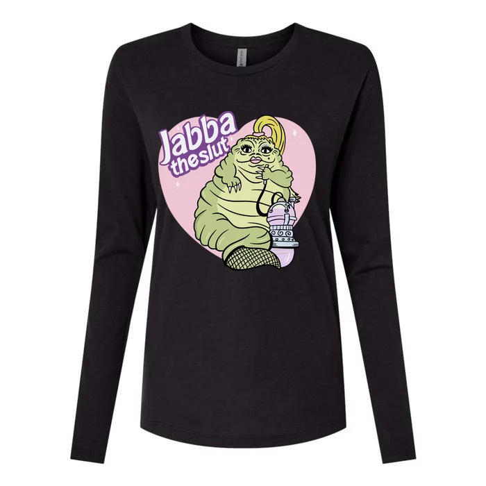 Jabba The Slut Womens Cotton Relaxed Long Sleeve T-Shirt