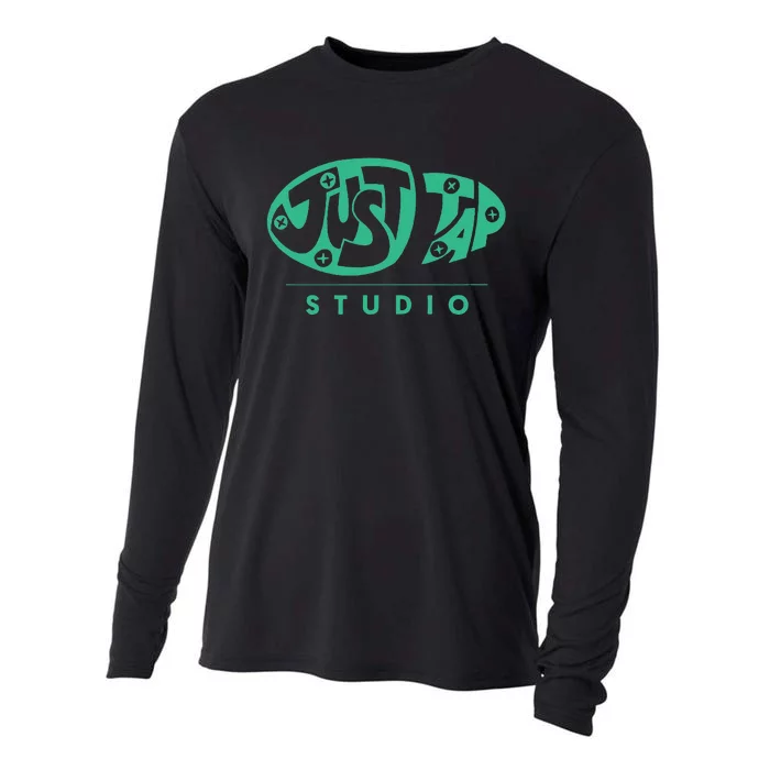 Just Tap Studio Wear Cooling Performance Long Sleeve Crew