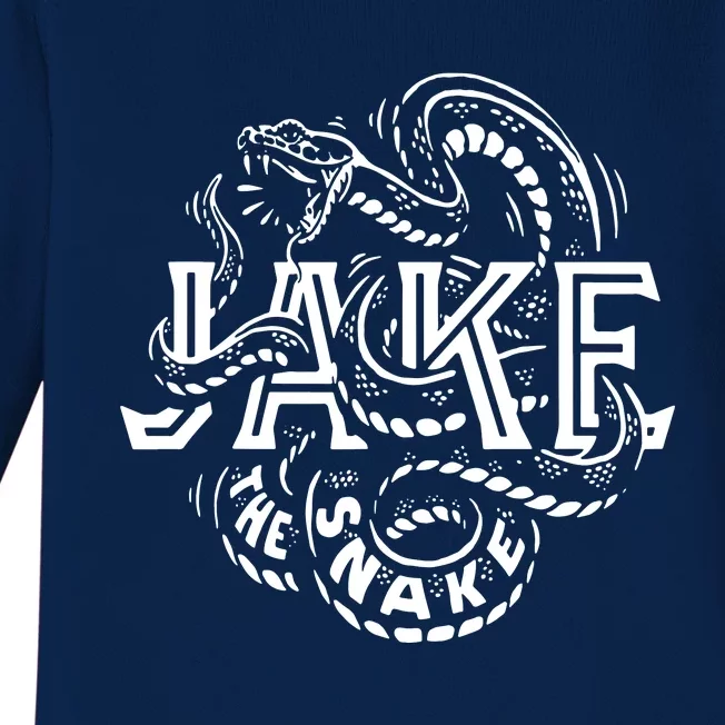 Jake The Snake Baby Long Sleeve Bodysuit