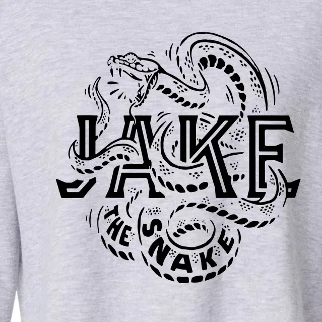 Jake The Snake Cropped Pullover Crew