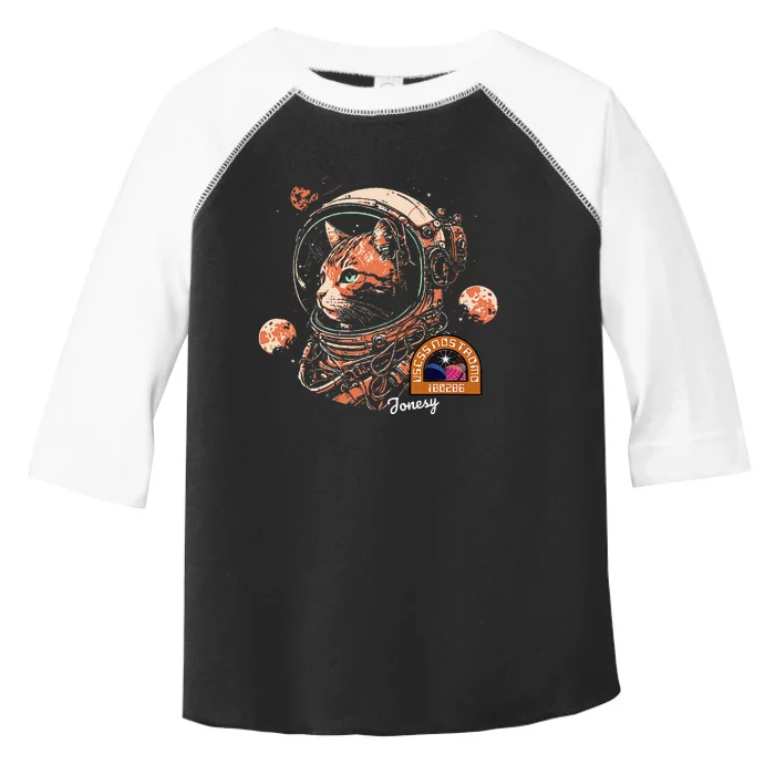 Jonesy The Space Cat Toddler Fine Jersey T-Shirt