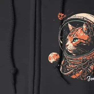 Jonesy The Space Cat Full Zip Hoodie