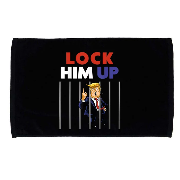 Jail Trump Shirt Lock Him Up Anti Trump Microfiber Hand Towel