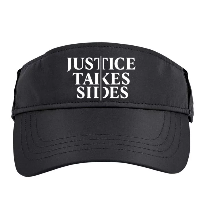 Justice Takes Sides Adult Drive Performance Visor