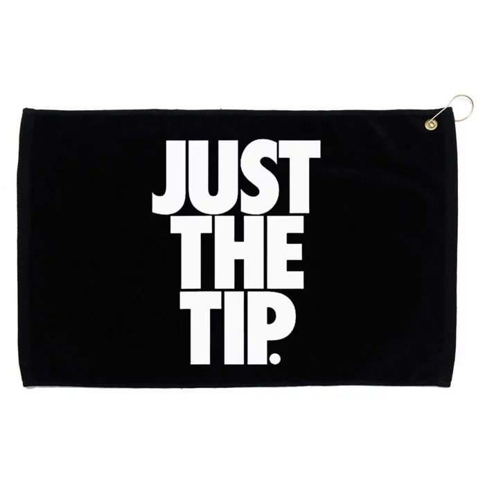 Just The Tip Grommeted Golf Towel