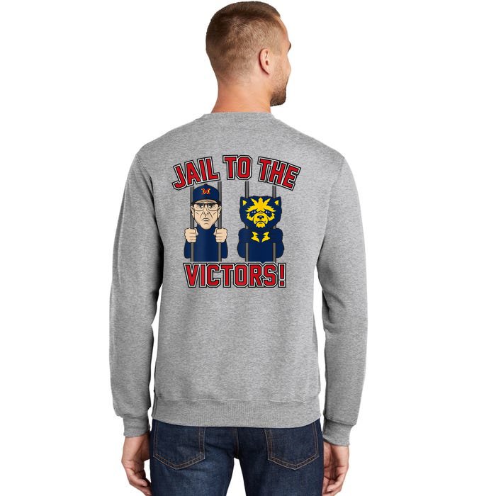 Jail To The Victors (On Back) Back Print Sweatshirt