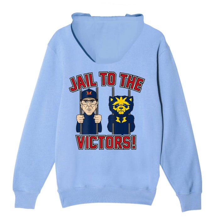 Jail To The Victors (On Back) Front & Back Unisex Surf Hoodie