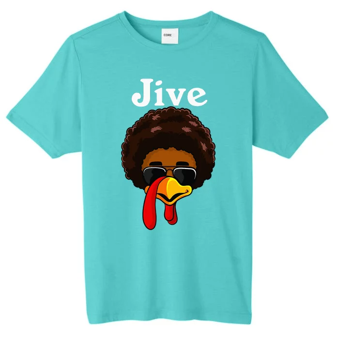 Jive Thanksgiving Turkey Day Funny Family Costume ChromaSoft Performance T-Shirt