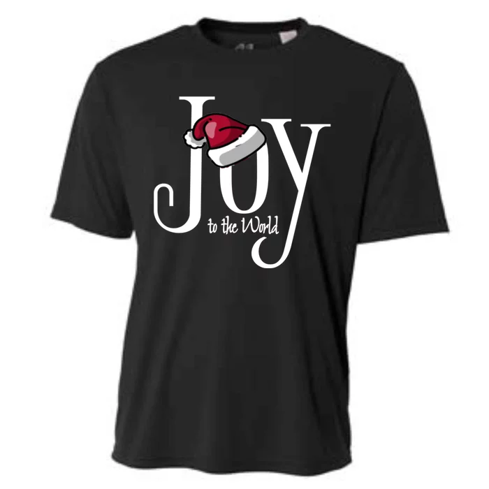 Joy To The World Christian Christmas Gift Cooling Performance Crew T-Shirt