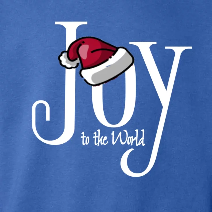 Joy To The World Christian Christmas Gift Toddler Hoodie