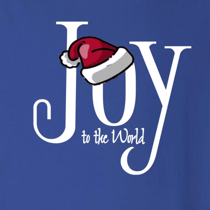 Joy To The World Christian Christmas Gift Toddler Long Sleeve Shirt