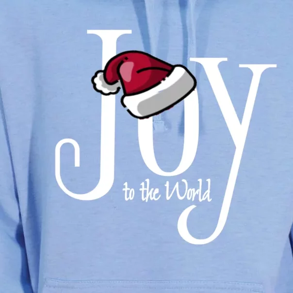 Joy To The World Christian Christmas Gift Unisex Surf Hoodie