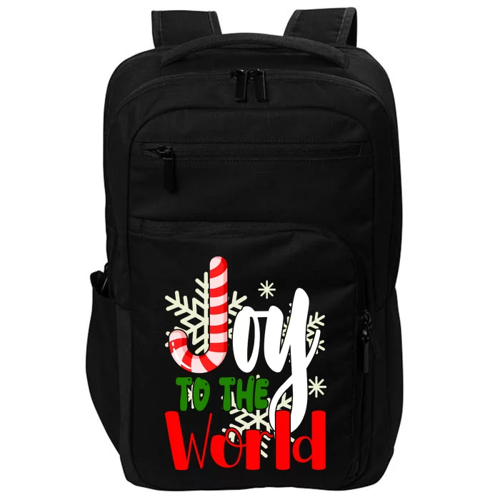 Joy To The World Christmas Festive Impact Tech Backpack