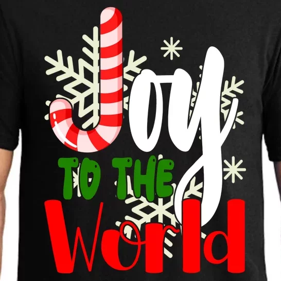 Joy To The World Christmas Festive Pajama Set