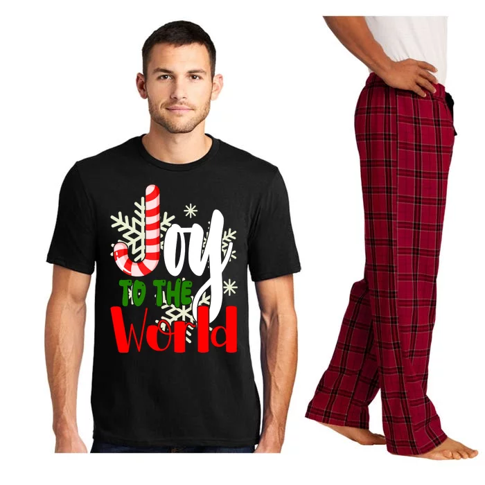 Joy To The World Christmas Festive Pajama Set