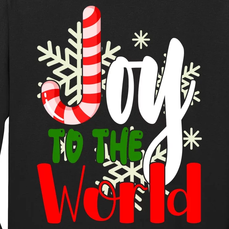 Joy To The World Christmas Festive Tall Long Sleeve T-Shirt