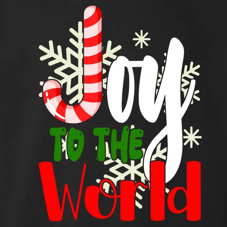 Joy To The World Christmas Festive Toddler Hoodie