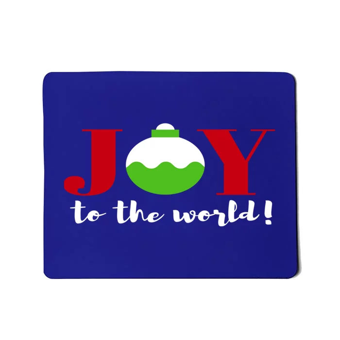 Joy To The World Christmas Ornat Cool Gift Mousepad