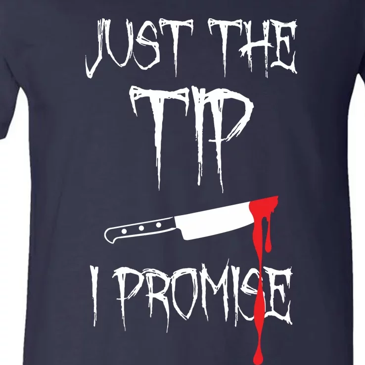 Just The Tip I Promise V-Neck T-Shirt