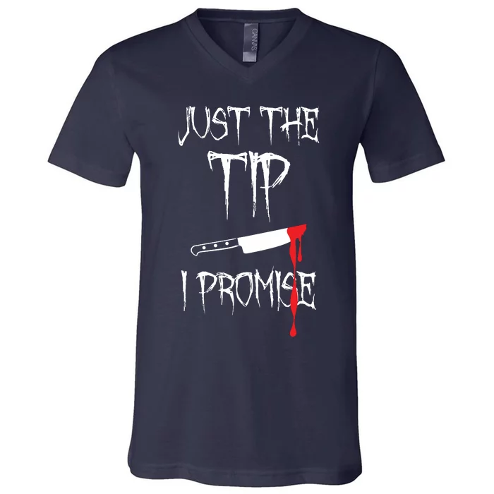 Just The Tip I Promise V-Neck T-Shirt