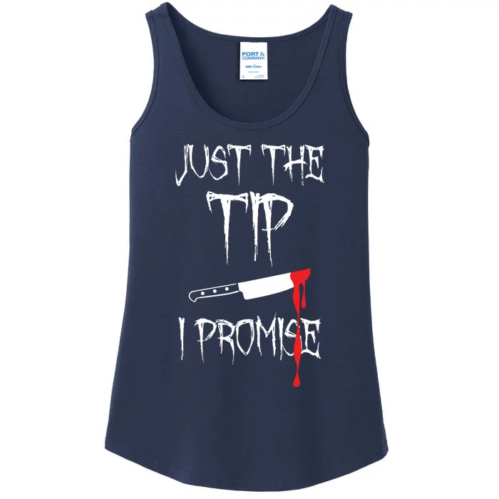 Just The Tip I Promise Ladies Essential Tank