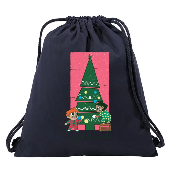 Joy To The World Gift Drawstring Bag