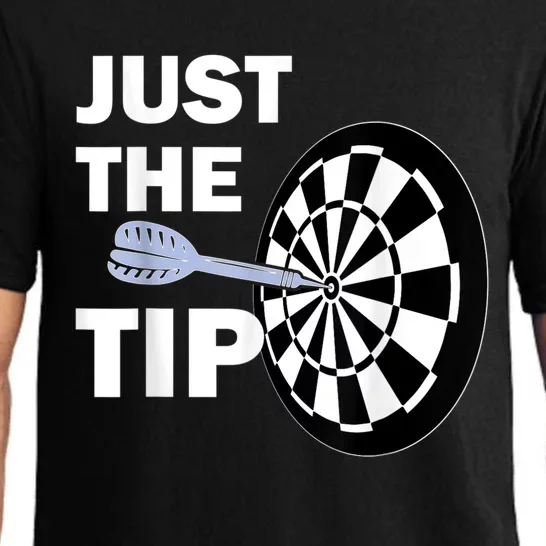 Just The Tip Please Darts Dart Player Team League Gift Pajama Set