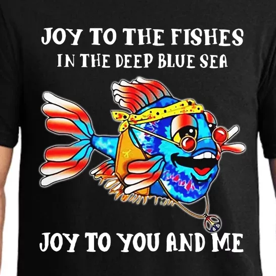 Joy To The Fishes The Deep Blue Sea Joy To You And Me Pajama Set