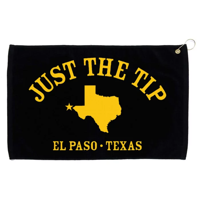 Just The Tip El Paso Tx Athletic Design With State Grommeted Golf Towel