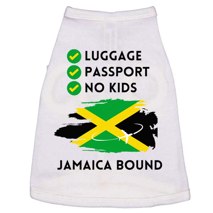 Jamaican Travel To Jamaica 2024 Summer Vacation Trip Women Doggie Tank