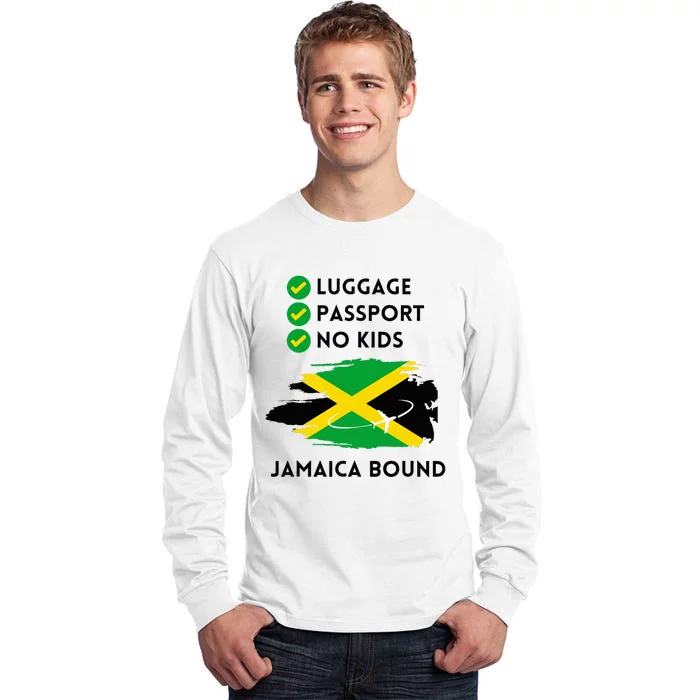 Jamaican Travel To Jamaica 2024 Summer Vacation Trip Women Tall Long Sleeve T-Shirt