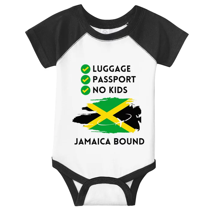 Jamaican Travel To Jamaica 2024 Summer Vacation Trip Women Infant Baby Jersey Bodysuit