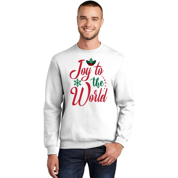 Joy To The World Christian Christmas Jesus Birth Gift Sweatshirt