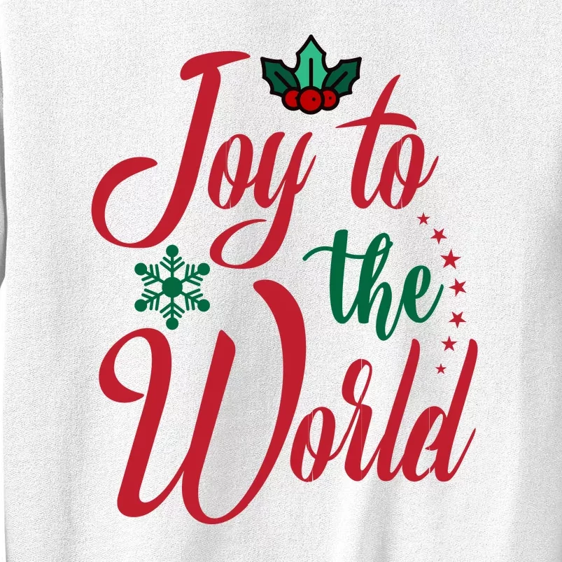 Joy To The World Christian Christmas Jesus Birth Gift Sweatshirt