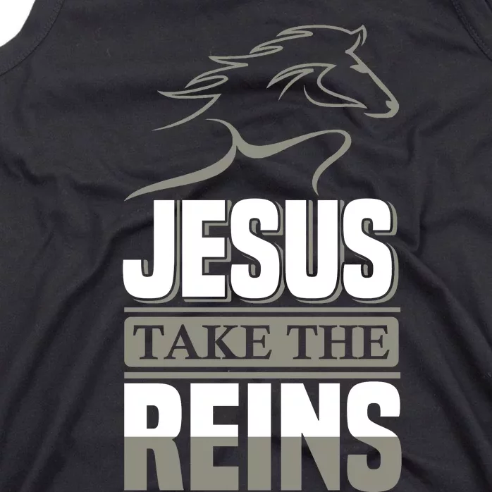 Jesus Take This Reins Tank Top