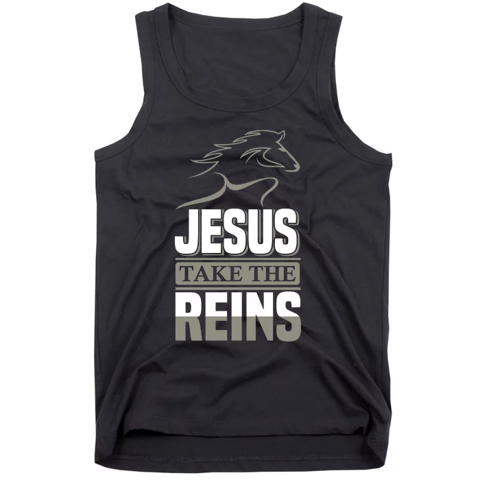 Jesus Take This Reins Tank Top