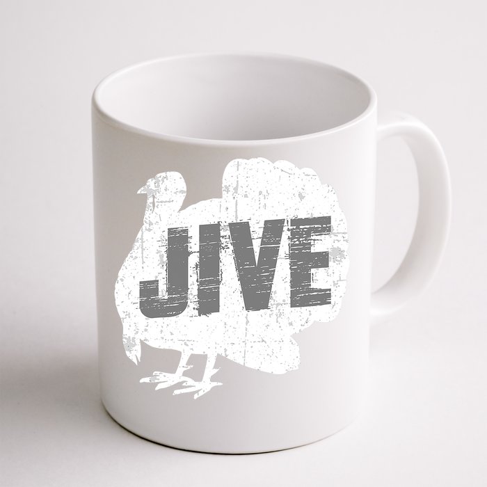 Jive Thanksgiving Turkey Day Funny Family Costume Front & Back Coffee Mug