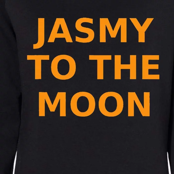 Jasmy To The Moon Womens California Wash Sweatshirt