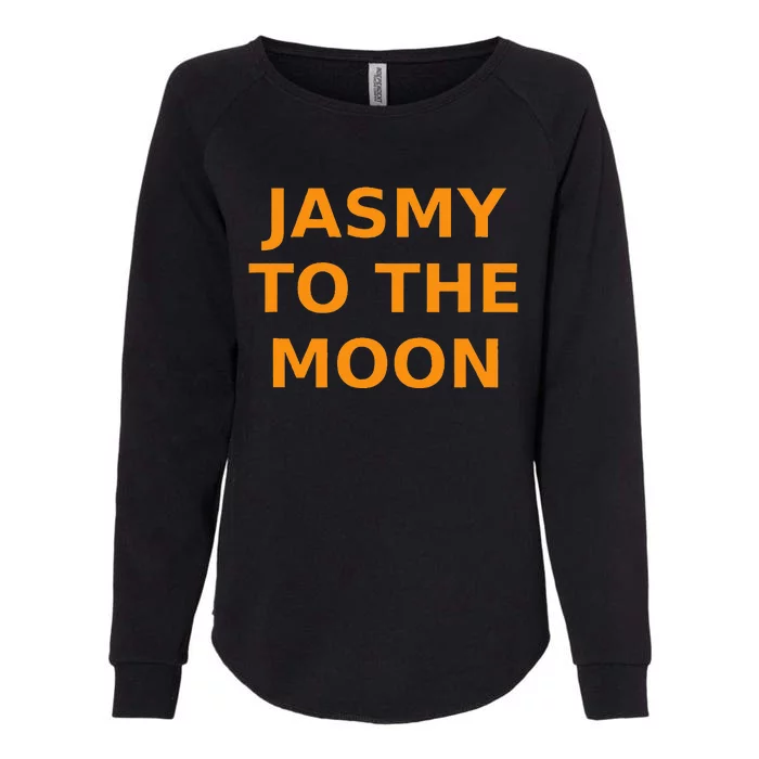 Jasmy To The Moon Womens California Wash Sweatshirt