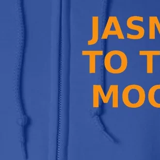 Jasmy To The Moon Full Zip Hoodie