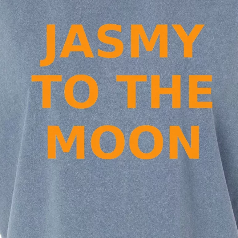 Jasmy To The Moon Garment-Dyed Women's Muscle Tee