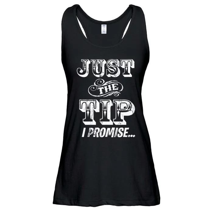 Just The Tip I Promise The Original Tattoo Artist Ladies Essential Flowy Tank